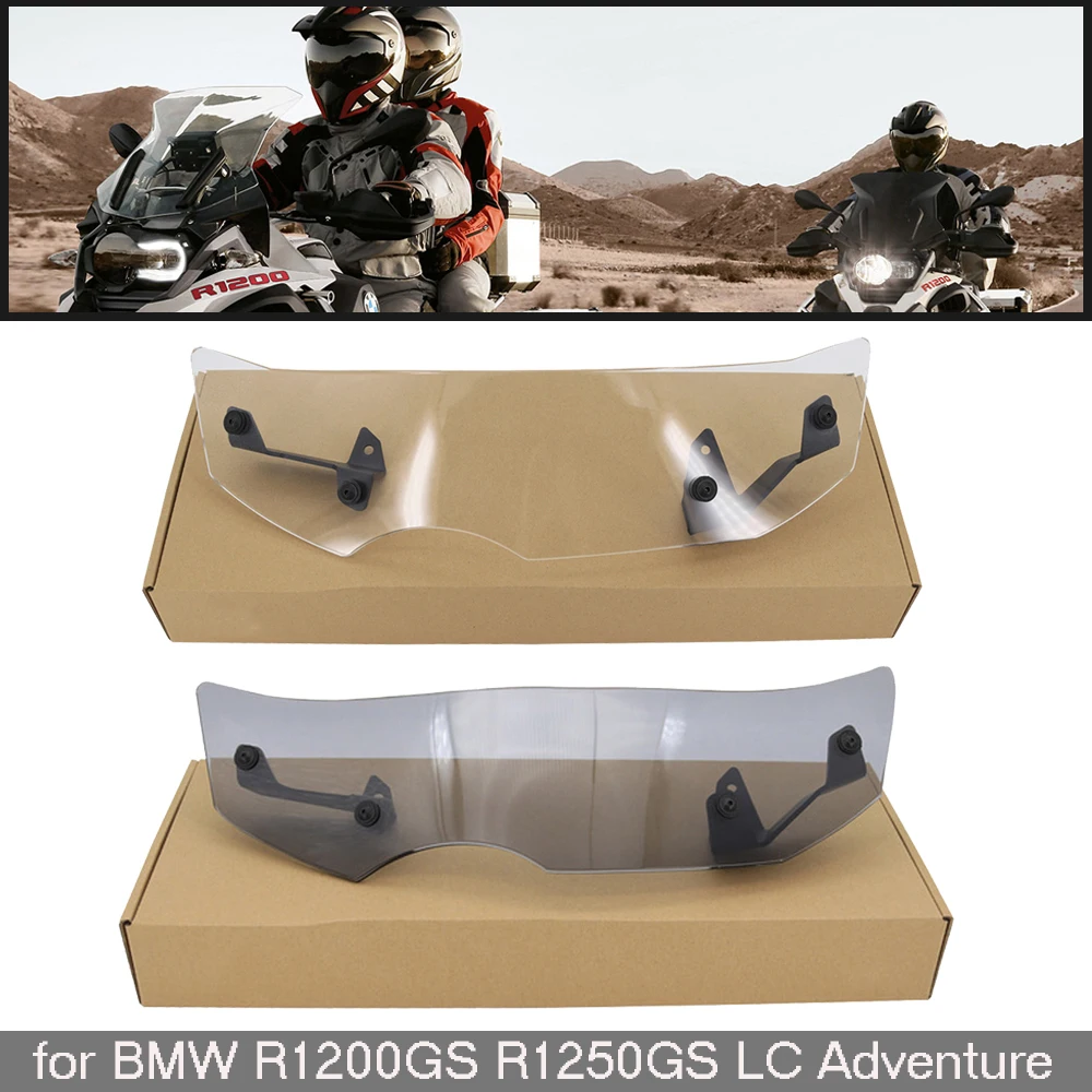 Suitable for BMW R1200GS R 1200 GS LC Adv R1250GS R1250 Adventure 2013-2017 motorcycle windshield extension deflector
Suitable for BMW R1200GS R 1200 GS LC Adv R1250GS R1250 Adventure 2013-2017 motorcycle windshield extension deflector