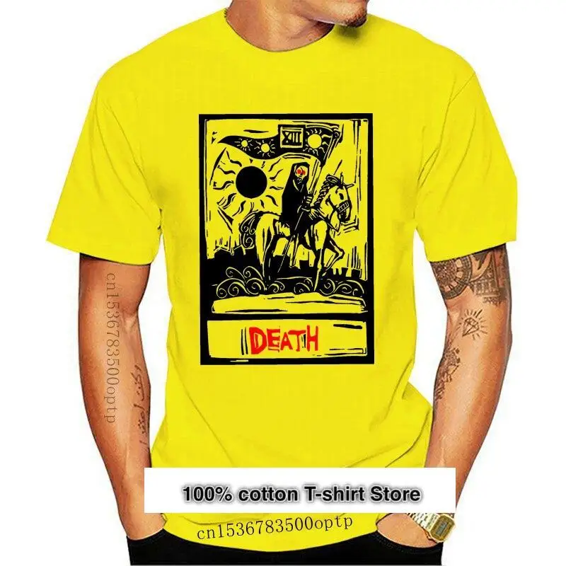Camiseta de Tarot de la muerte para hombre, ropa gótica de gran tamaño, gótico, Rock, Reaper Grim, nueva
Camiseta de Tarot de la muerte para hombre, ropa gótica de gran tamaño, gótico, Rock, Reaper Grim, nueva