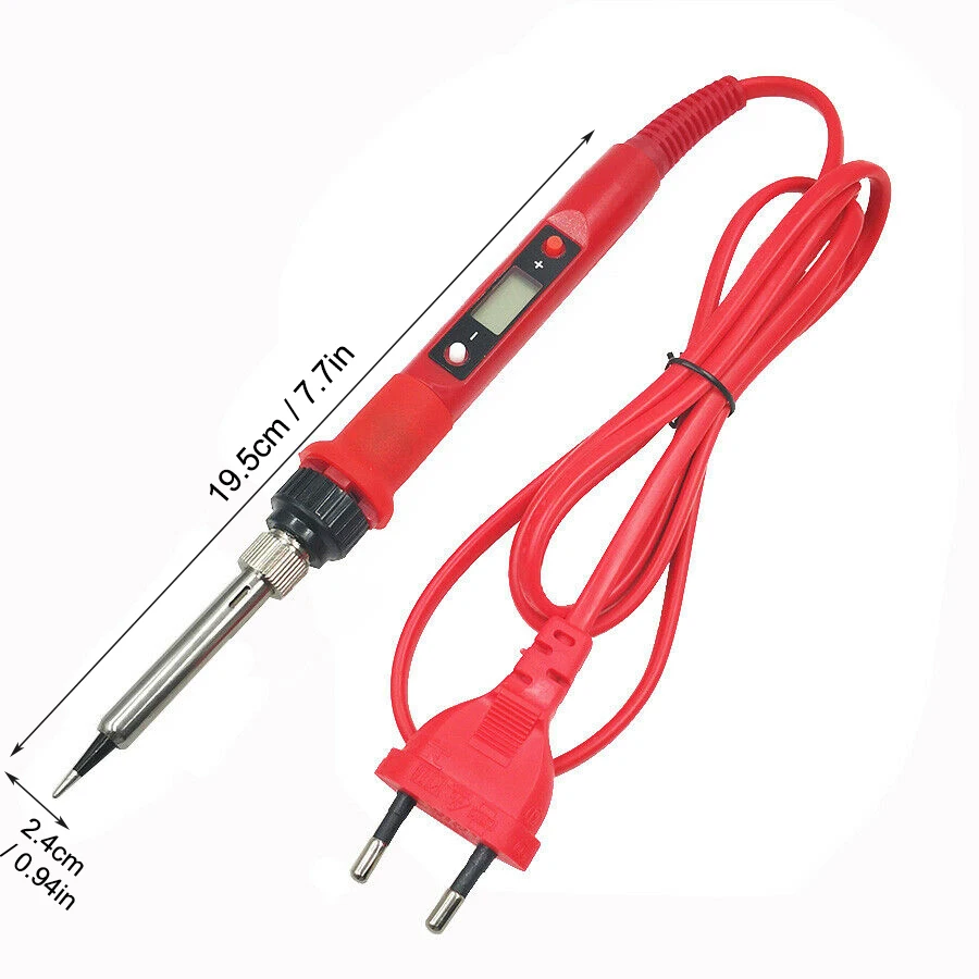 110V/220V 80W Soldering Iron LCD Digital Electric Welding Tools Solder Wire Tweezers Hand Adjustable Temperature Solder Iron Kit
110V/220V 80W Soldering Iron LCD Digital Electric Welding Tools Solder Wire Tweezers Hand Adjustable Temperature Solder Iron Kit