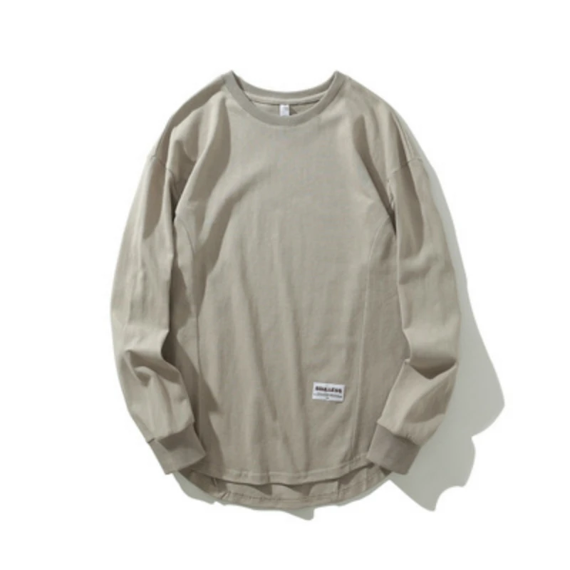 T-shirt Men Clothing High Street Pullovers Solid Long-sleeved Loose Oversize T-shirt Hip-hop Spring Casual Male Cotton Blouse
T-shirt Men Clothing High Street Pullovers Solid Long-sleeved Loose Oversize T-shirt Hip-hop Spring Casual Male Cotton Blouse