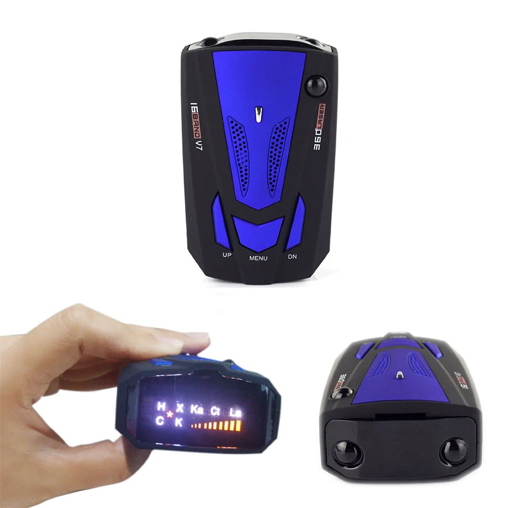 Radar Detector Auto City/Highway Mode 360 Degree Vehicle V7 Speed Voice Alert Alarm Warning LED Display
Radar Detector Auto City/Highway Mode 360 Degree Vehicle V7 Speed Voice Alert Alarm Warning LED Display