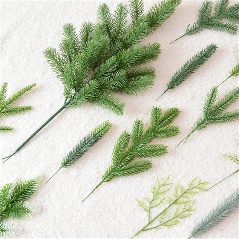 10PCS Pine Needle Artificial Fake Plant Artificial Flower Branch for Christmas Tree Decoration Accessories DIY Bouquet Gift
10PCS Pine Needle Artificial Fake Plant Artificial Flower Branch for Christmas Tree Decoration Accessories DIY Bouquet Gift