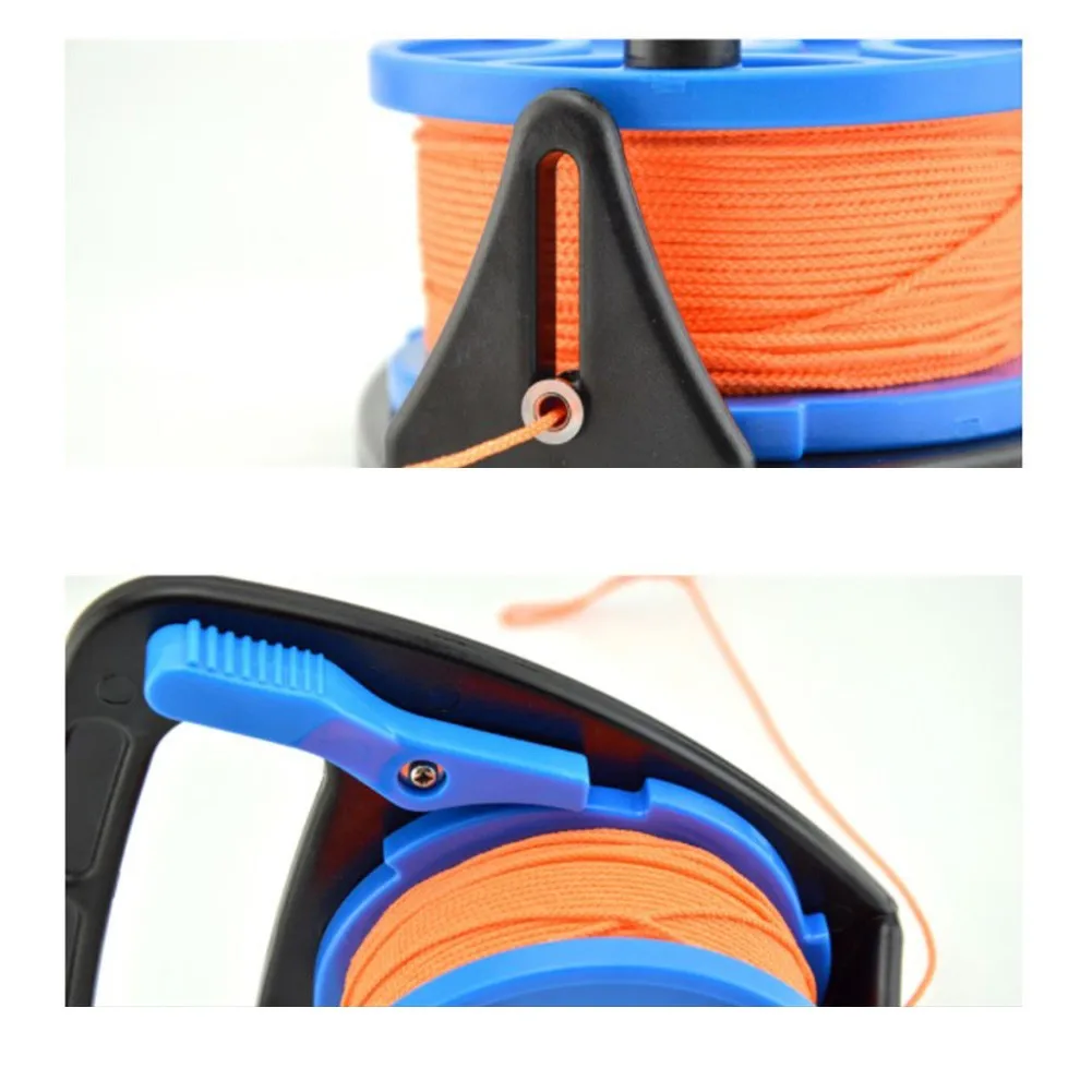 150FT 272FT Scuba Diving Wreck Reel Spool Finger Line Reels Cave Reel With Handle Snorkeling Underwater Water Sports Gear
150FT 272FT Scuba Diving Wreck Reel Spool Finger Line Reels Cave Reel With Handle Snorkeling Underwater Water Sports Gear
