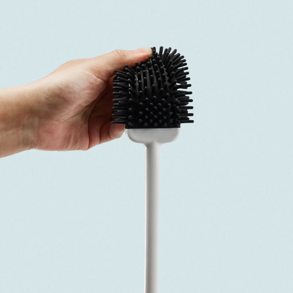 Wall Hanging Standing Rubber Head Toilet Brush Silicone Long Handle Household Bathroom Cleaning Brushes for Toilet
Wall Hanging Standing Rubber Head Toilet Brush Silicone Long Handle Household Bathroom Cleaning Brushes for Toilet