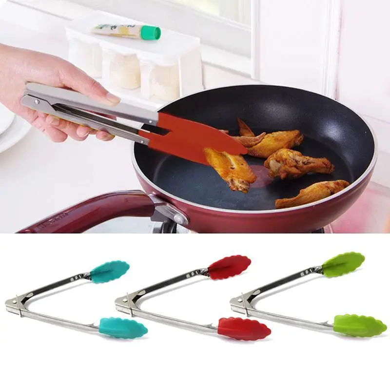 Barbecue Tong Salad Clip Barbecue Clip Random Color Silicone Gadget Stainless Steel Barbecue Grill Heavy Duty Durable Food New
Barbecue Tong Salad Clip Barbecue Clip Random Color Silicone Gadget Stainless Steel Barbecue Grill Heavy Duty Durable Food New