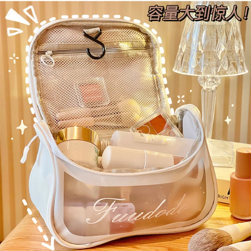 YIQIAO PU Women Travel Storage Bag Toiletry Organize Waterproof PVC Cosmetic Bag Portable Transparent MakeUp Bag Female Wash Bag
YIQIAO PU Women Travel Storage Bag Toiletry Organize Waterproof PVC Cosmetic Bag Portable Transparent MakeUp Bag Female Wash Bag