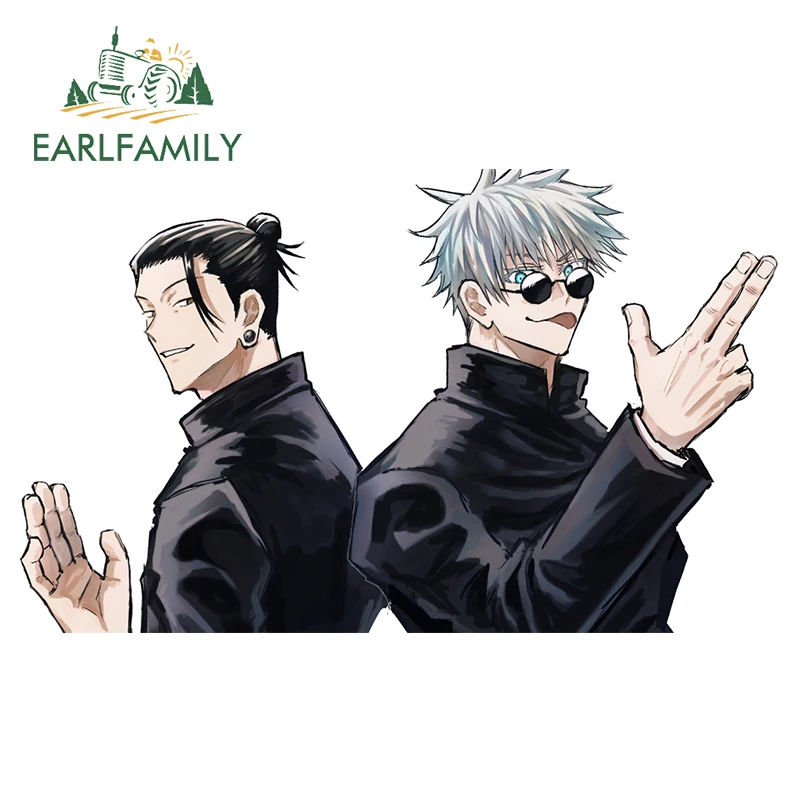 EARLFAMILY 13 см x 7,9 см для juютютсу кайсен автомобильные наклейки «сделай сам» виниловые водонепроницаемые наклейки для домов на колесах фургона багажника ноутбука декоративные наклейки для багажника 
EARLFAMILY 13 см x 7,9 см для juютютсу кайсен автомобильные наклейки «сделай сам» виниловые водонепроницаемые наклейки для домов на колесах фургона багажника ноутбука декоративные наклейки для багажника