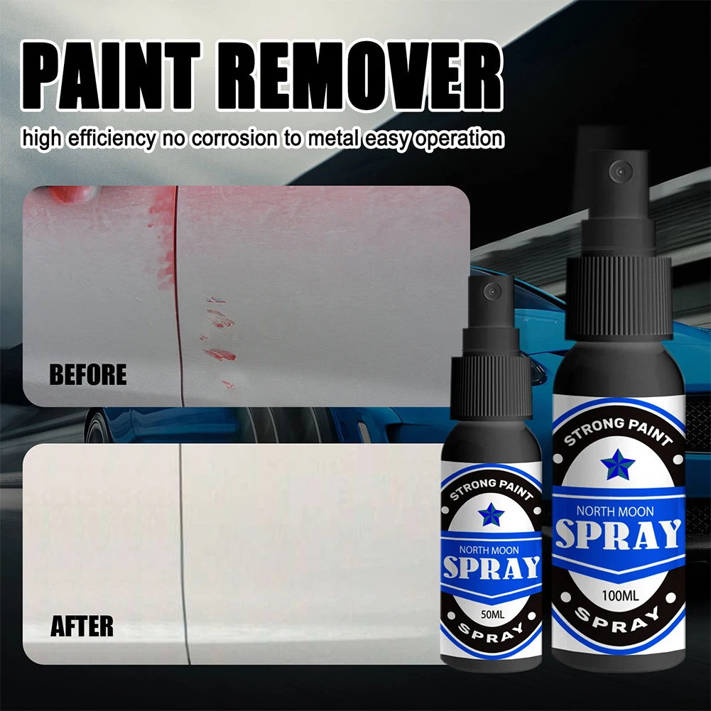 50ml 100ml Car Paint Remover Spray Quick Paint Removal Metal Surface Paint Remover Car Detailing Maintenance Cleaning Tool
50ml 100ml Car Paint Remover Spray Quick Paint Removal Metal Surface Paint Remover Car Detailing Maintenance Cleaning Tool