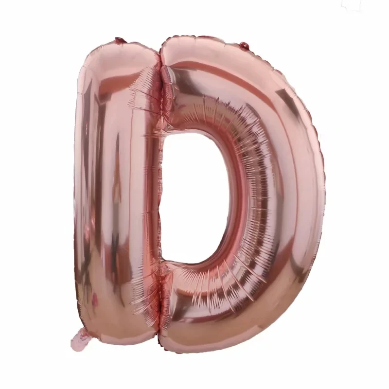 40inch A -Z giant Rose Gold Foil Helium Letter Balloon Big Inftable Balloons Wedding Children Birthday Party Baby Shower Deco
40inch A -Z giant Rose Gold Foil Helium Letter Balloon Big Inftable Balloons Wedding Children Birthday Party Baby Shower Deco
