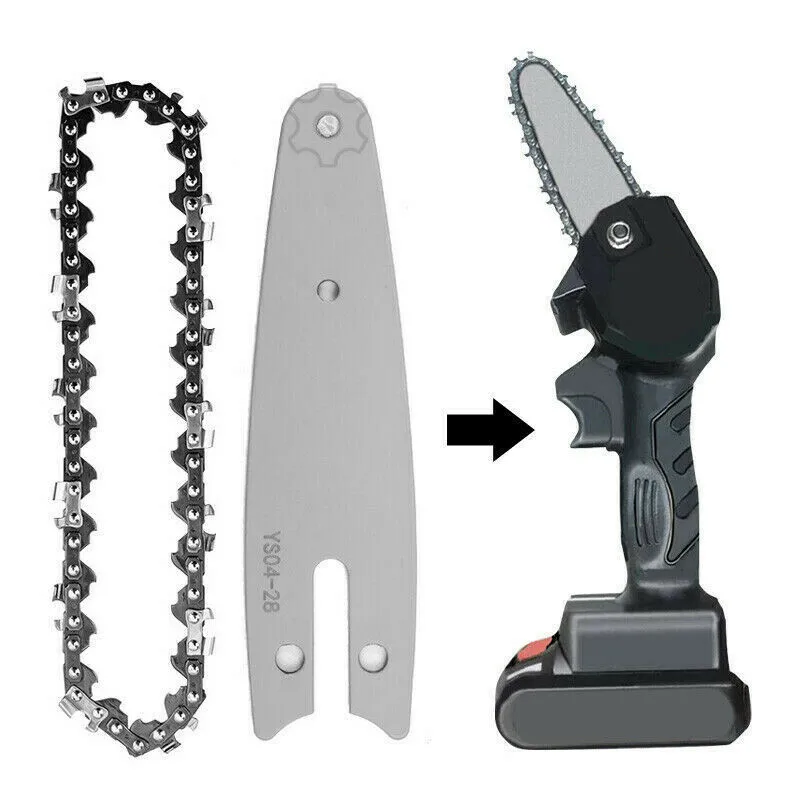 4/6/8 Inch Chainsaw Guide Bar Saw Chain Set For Electric Chain Saw Wood Cutting Woodworking Tools Accessories
4/6/8 Inch Chainsaw Guide Bar Saw Chain Set For Electric Chain Saw Wood Cutting Woodworking Tools Accessories