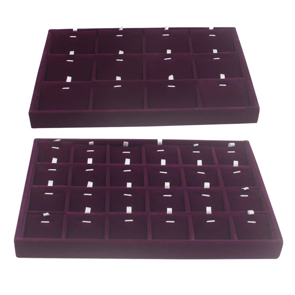 Velvet Jewelry Box Earrings Necklace Display Tray Insert Card Tray
Velvet Jewelry Box Earrings Necklace Display Tray Insert Card Tray