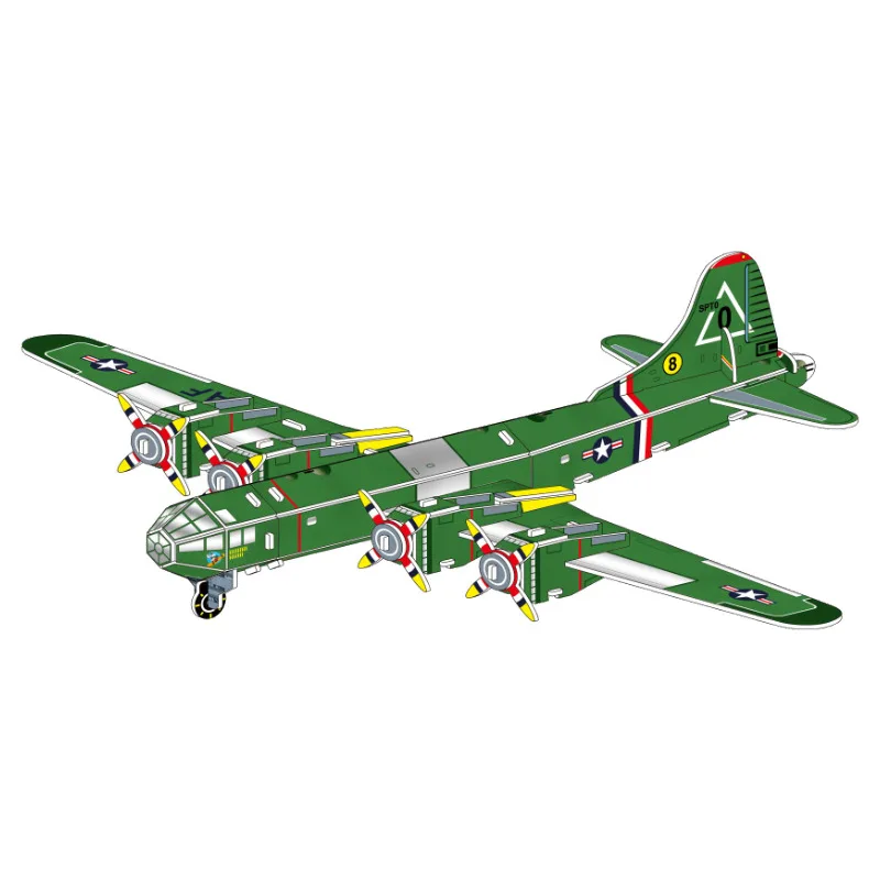 Children's 3D Puzzles, Educational Toys Manually Insert Blocks, Bombers Seaplanes, Antique Airplane Puzzle Models Toy Gifts P328
Children's 3D Puzzles, Educational Toys Manually Insert Blocks, Bombers Seaplanes, Antique Airplane Puzzle Models Toy Gifts P328