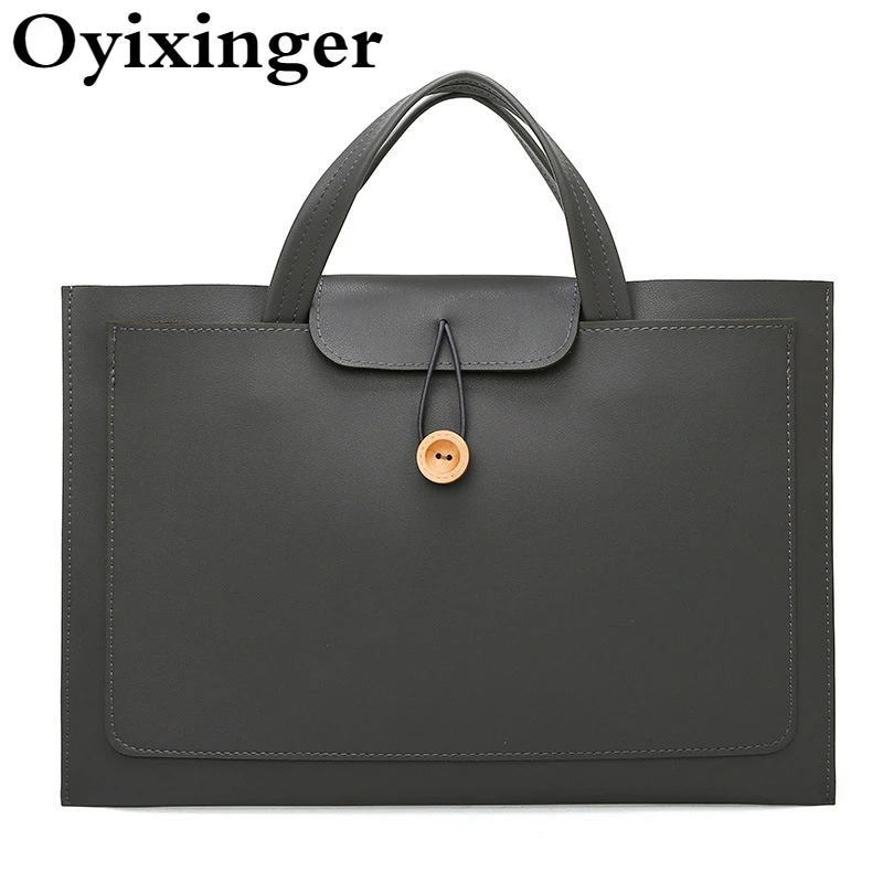 OYIXINGER Women's Laptop Bag Waterproof Portable Laptop Handbag For 14 Inch Macbook Xiaomi Simple Leather Laptop Sleeve Female
OYIXINGER Women's Laptop Bag Waterproof Portable Laptop Handbag For 14 Inch Macbook Xiaomi Simple Leather Laptop Sleeve Female