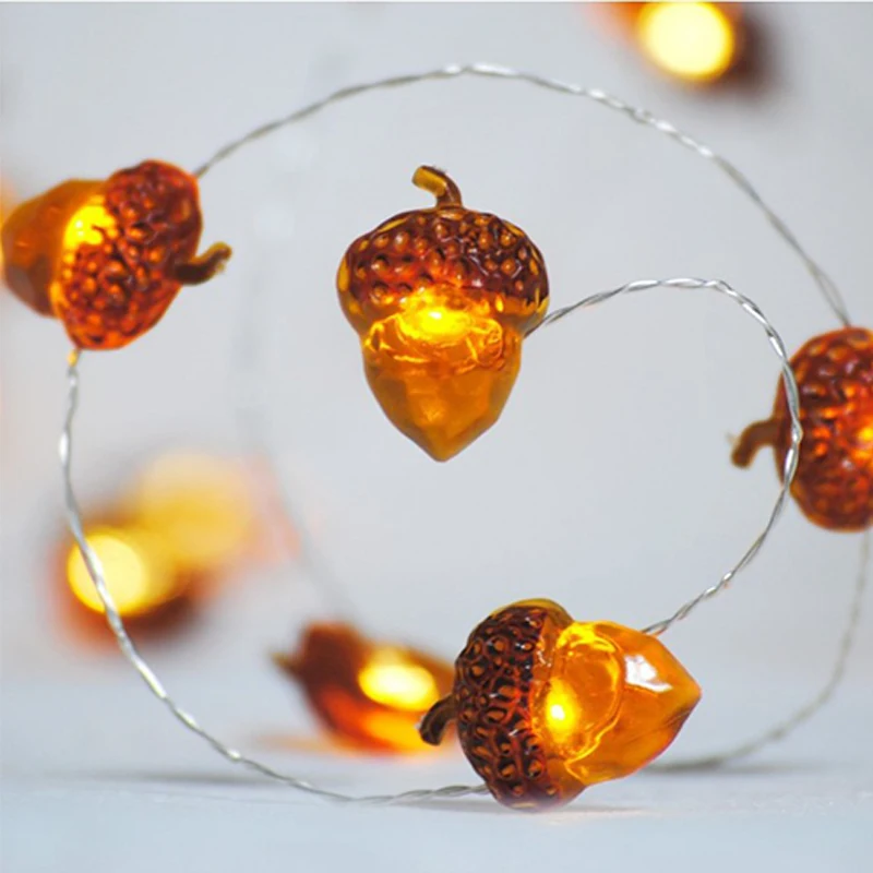 Halloween LED Pinecone String Light Garden House Decorative Lights Wedding Fairy Garland Garden House Decorative Lights
Halloween LED Pinecone String Light Garden House Decorative Lights Wedding Fairy Garland Garden House Decorative Lights