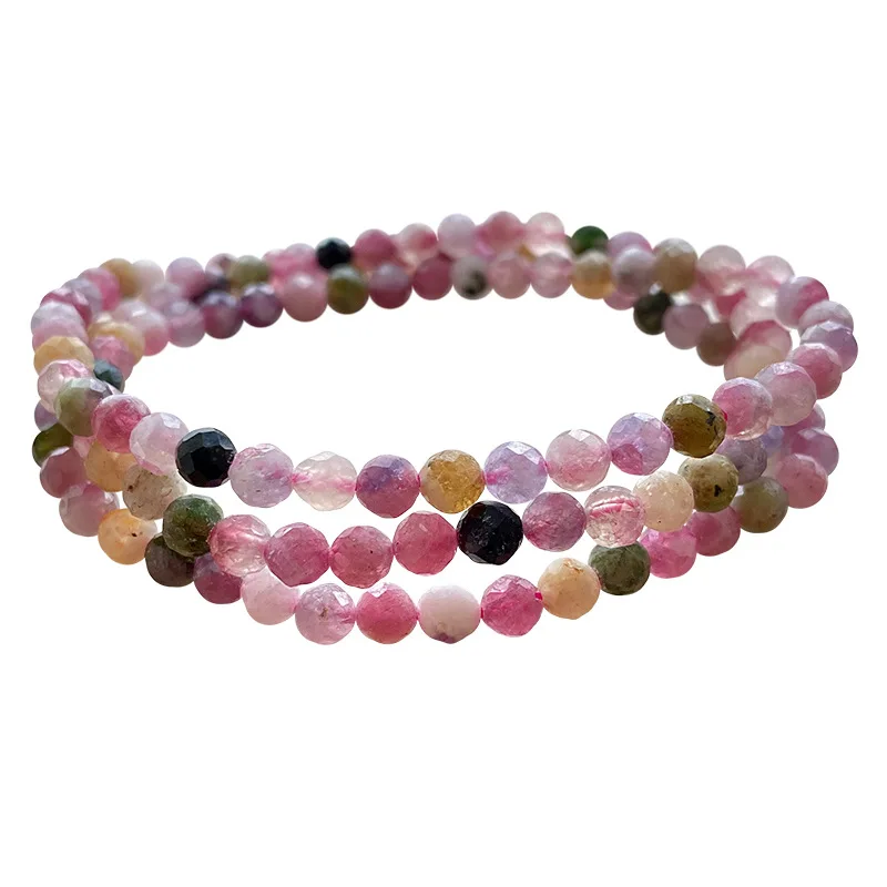Wholesale Colorful Tourmaline Natural Stone Bracelets Cut Corner Beads Bracelet Lucky For Girl Gift Crystal Fashion Jewelry
Wholesale Colorful Tourmaline Natural Stone Bracelets Cut Corner Beads Bracelet Lucky For Girl Gift Crystal Fashion Jewelry