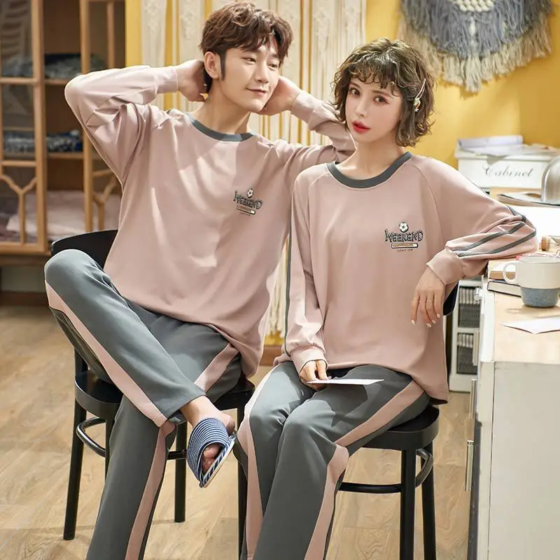 Spring and Autumn Cotton Long-Sleeved Women Sleepwear Green Cartoon Couple Nightwear Suit Men Plus Size M-3XL Couple Pajamas Set
Spring and Autumn Cotton Long-Sleeved Women Sleepwear Green Cartoon Couple Nightwear Suit Men Plus Size M-3XL Couple Pajamas Set