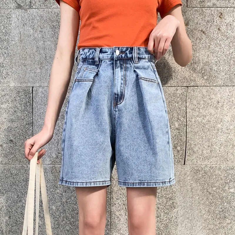 Korean Fashion Loose Denim Shorts Casual Jeans for Women Plus Size Jeans Mom High Waist Straight Jeans Women's Shorts.
Korean Fashion Loose Denim Shorts Casual Jeans for Women Plus Size Jeans Mom High Waist Straight Jeans Women's Shorts.