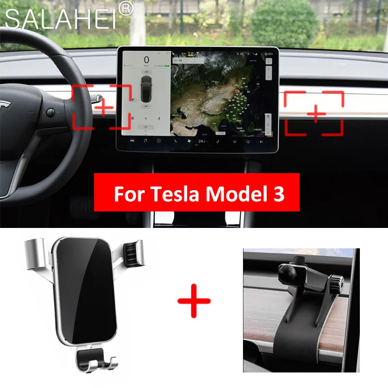 Car Mobile Phone Holder Adjustable Air Vent Mount For Tesla model 3 Y interio GPS Cell Phone Holder Stand Cover Accessories
Car Mobile Phone Holder Adjustable Air Vent Mount For Tesla model 3 Y interio GPS Cell Phone Holder Stand Cover Accessories