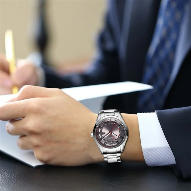 CURREN Fashion Casual Business Men Watches Display Date Army Military Quartz Male Clock Waterproof Wristwatch relogio masculino
CURREN Fashion Casual Business Men Watches Display Date Army Military Quartz Male Clock Waterproof Wristwatch relogio masculino