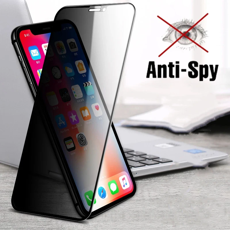Full Privacy Tempered Glass For iPhone 12 11 Pro Max 8 7 Plus Privacy Protection Screen Protector for iPhone 13 Pro XS MAX X XR
Full Privacy Tempered Glass For iPhone 12 11 Pro Max 8 7 Plus Privacy Protection Screen Protector for iPhone 13 Pro XS MAX X XR
