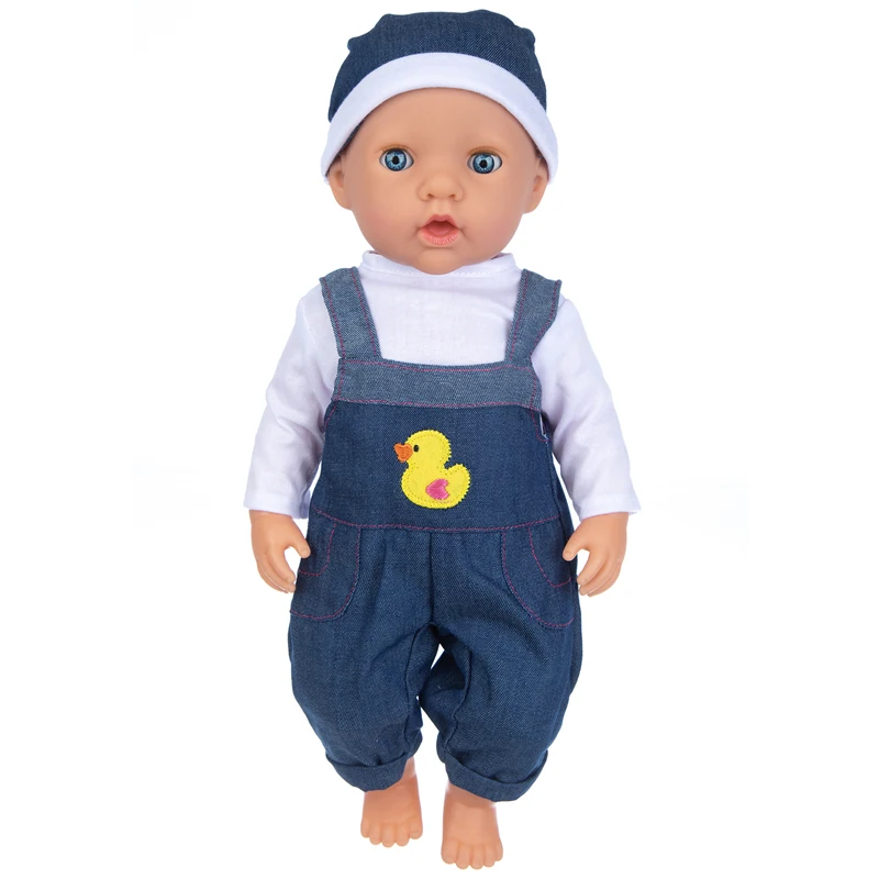 The small white suit45cm Full Body SIlicone Reborn Babies Doll Bath Toy Lifelike Newborn Baby Doll
The small white suit45cm Full Body SIlicone Reborn Babies Doll Bath Toy Lifelike Newborn Baby Doll