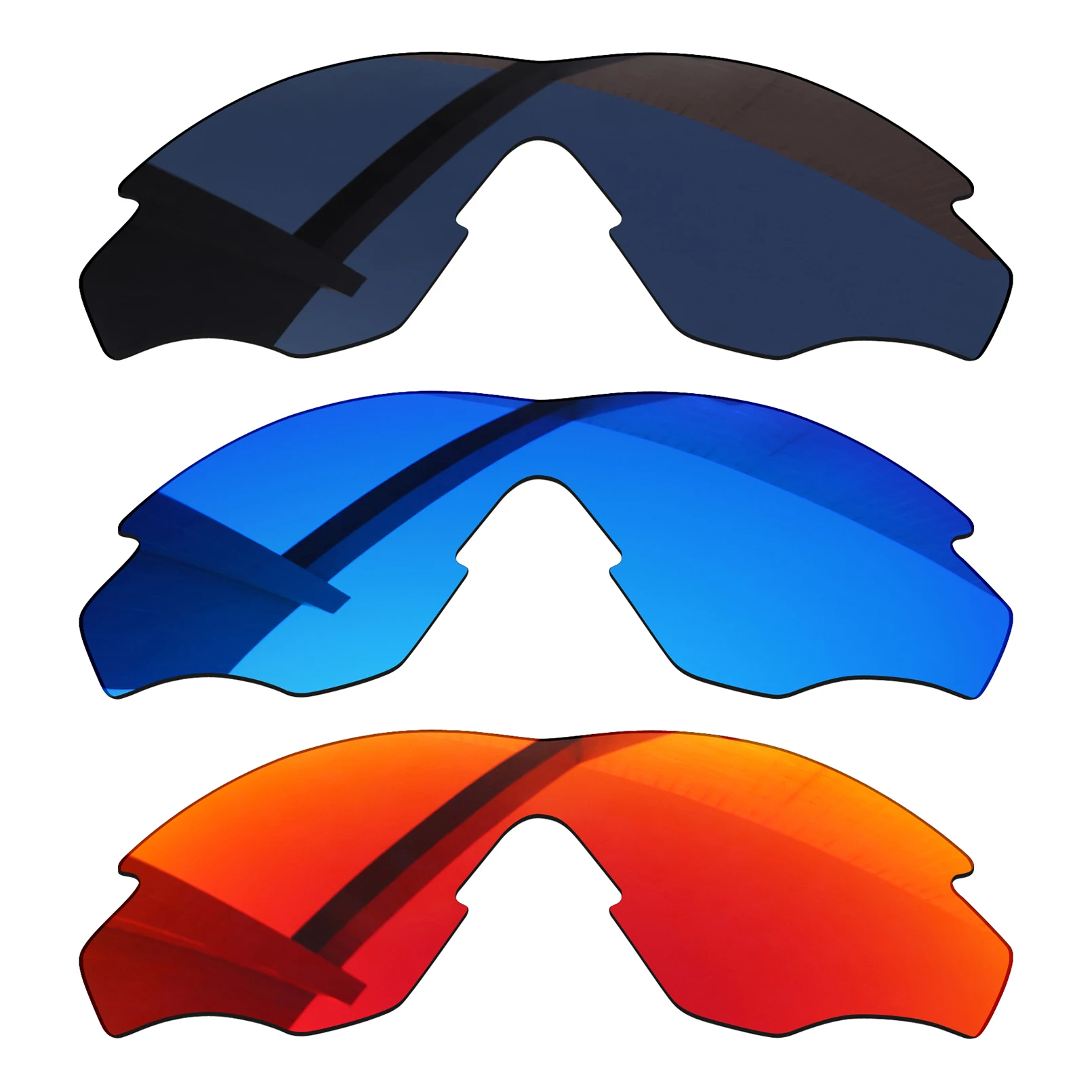 Bsymbo 3 Pieces Pitch Black & Winter Sky & Agate Red Polarized Replacement Lenses for-Oakley M2 Frame Asian Fit Frame
Bsymbo 3 Pieces Pitch Black & Winter Sky & Agate Red Polarized Replacement Lenses for-Oakley M2 Frame Asian Fit Frame