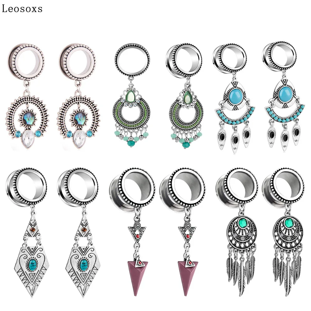 Leosoxs 2 Pcs 6mm-30mm Hot-selling Creative New Stainless Steel Tassel Pendant Metal Ear Auricle Piercing Jewelry
Leosoxs 2 Pcs 6mm-30mm Hot-selling Creative New Stainless Steel Tassel Pendant Metal Ear Auricle Piercing Jewelry