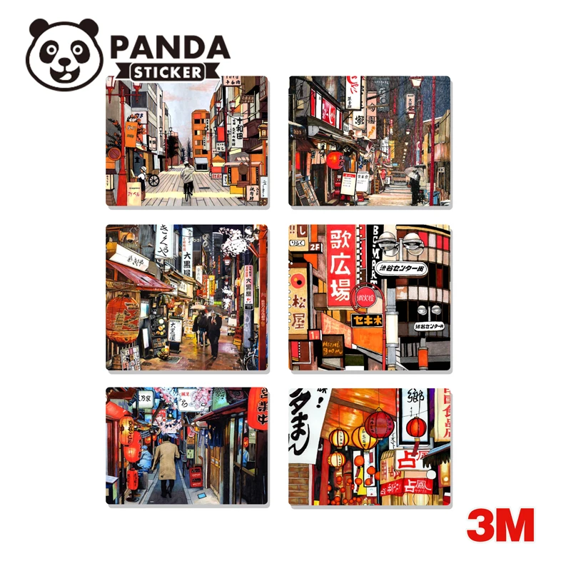 6 Pcs/Set Luggage Stickers Japan street view Retro Hotel Decals Travel For Fridge Laptop Skateboard Glass Room Waterproof PVC
6 Pcs/Set Luggage Stickers Japan street view Retro Hotel Decals Travel For Fridge Laptop Skateboard Glass Room Waterproof PVC