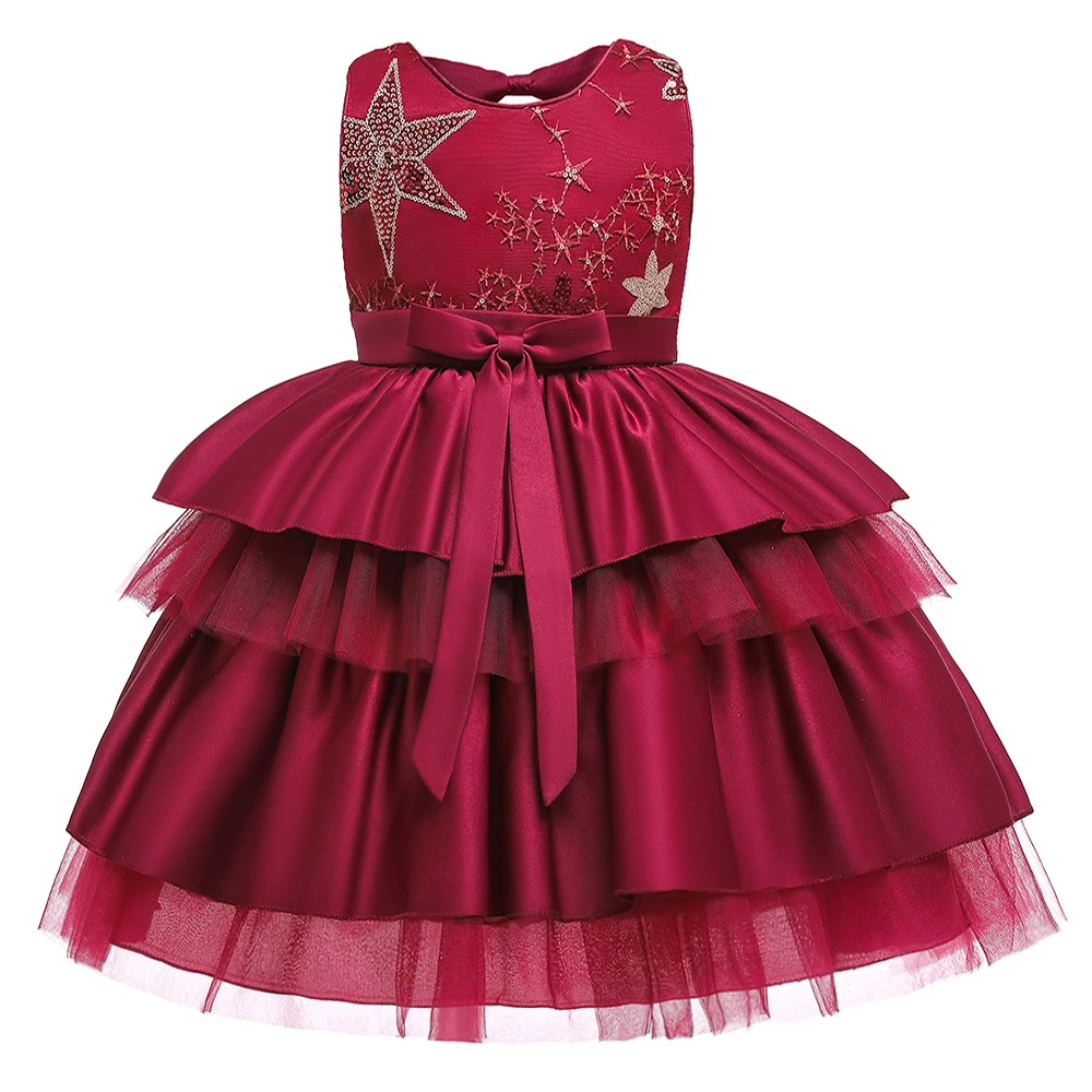 Girl baby children's baptism dress star sequins embroidered sweet girl princess dress kids bow elegant cake fluffy dress
Girl baby children's baptism dress star sequins embroidered sweet girl princess dress kids bow elegant cake fluffy dress
