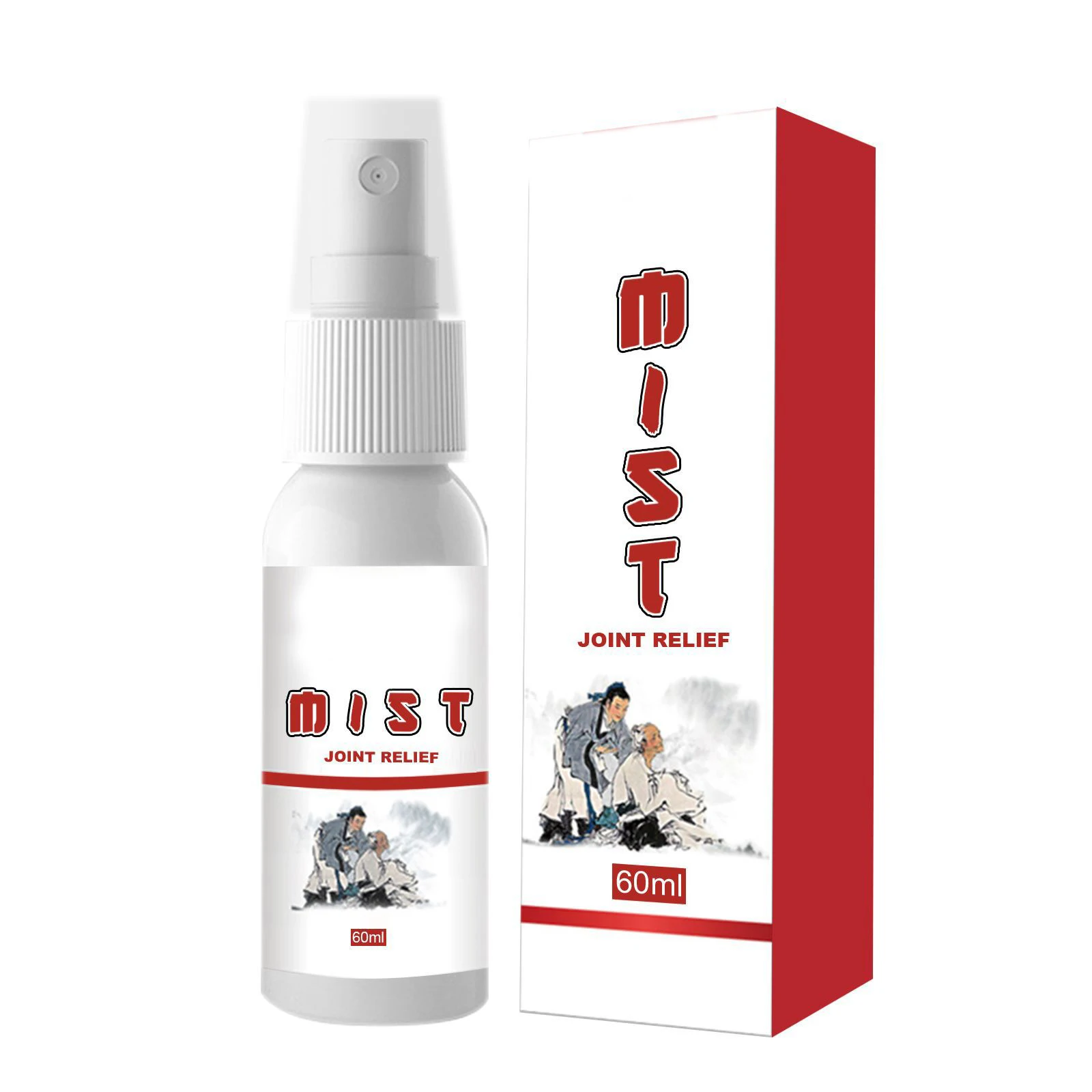 Joint Gout Spray Herbal Extract Pain Relief Mist Body Care Spray for Knees Joints Lower Back External Use 60ML Braces Supports E
Joint Gout Spray Herbal Extract Pain Relief Mist Body Care Spray for Knees Joints Lower Back External Use 60ML Braces Supports E