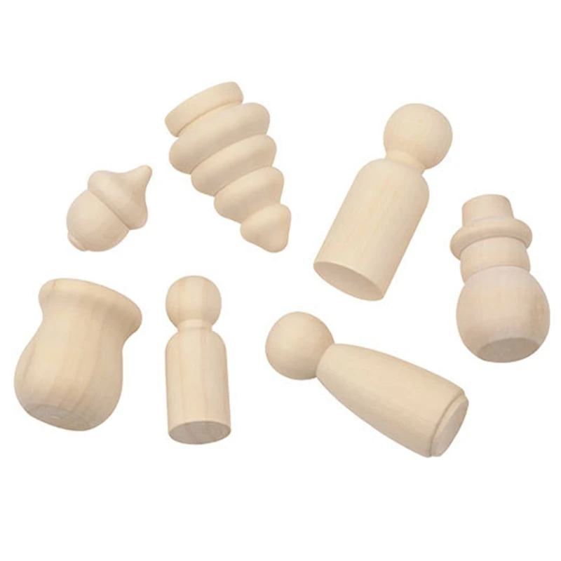 46pcs/set Log Color Snowman Xmas Tree Acorn Small Wooden Man Children DIY Painted Carved Toy Wood Crafts Decor Ornaments
46pcs/set Log Color Snowman Xmas Tree Acorn Small Wooden Man Children DIY Painted Carved Toy Wood Crafts Decor Ornaments