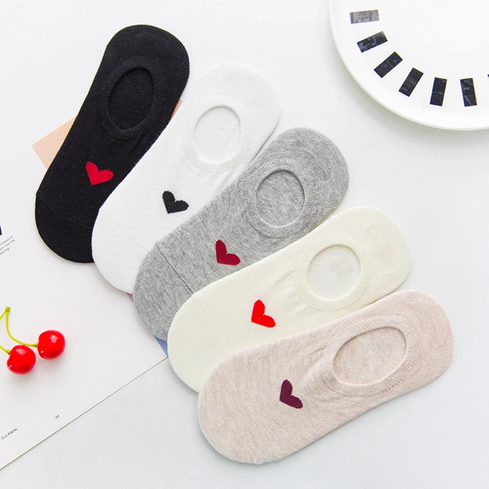 Women's Fashion Love Print Femme Chaussettes Summer Woman Sock Slippers Cotton Thin Invisible Socks Girls Calcetines Mujer Meias
Women's Fashion Love Print Femme Chaussettes Summer Woman Sock Slippers Cotton Thin Invisible Socks Girls Calcetines Mujer Meias