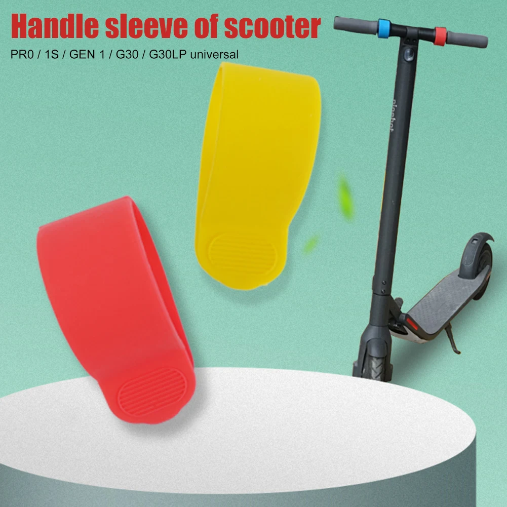 Universal Silicone Sleeve Electric Scooter Handlebar Finger Dial Protection Cover for M365/1s/PRO/MAX G30
Universal Silicone Sleeve Electric Scooter Handlebar Finger Dial Protection Cover for M365/1s/PRO/MAX G30