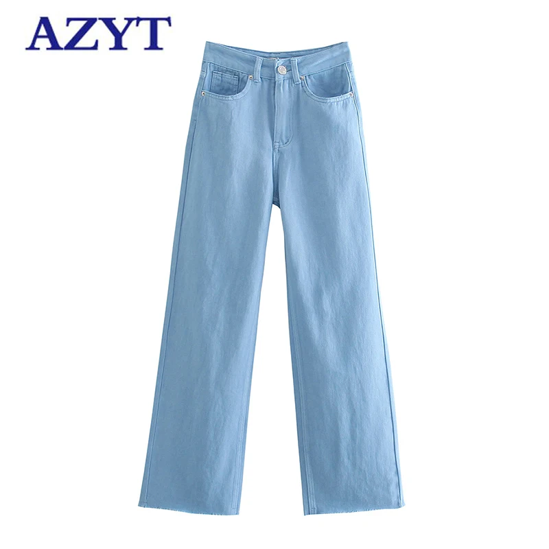 AZYT 2021 New High Waist Jeans Trousers Female Autumn Loose Solid Straight Denim Pants Women Casual Streetwear Woman Pants
AZYT 2021 New High Waist Jeans Trousers Female Autumn Loose Solid Straight Denim Pants Women Casual Streetwear Woman Pants