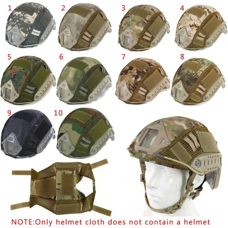 Tactical Helmet Cover for Helmet Airsoft Paintball Army Helmet Cover Military Accessories
Tactical Helmet Cover for Helmet Airsoft Paintball Army Helmet Cover Military Accessories