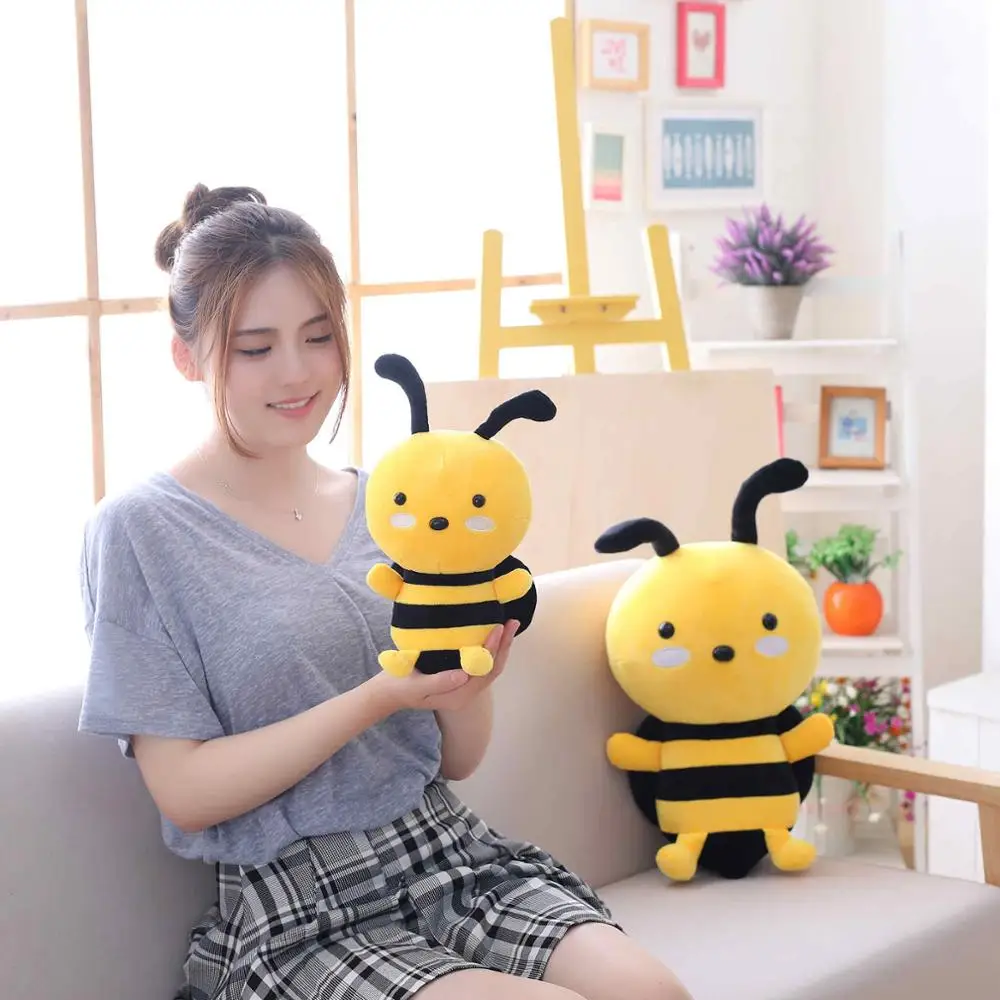 20/25/30/45CM Cute Little Bee Doll Stuffed Soft Insect Doll Plush Toy Gifts Classic toys for children birthday Christmas gift
20/25/30/45CM Cute Little Bee Doll Stuffed Soft Insect Doll Plush Toy Gifts Classic toys for children birthday Christmas gift
