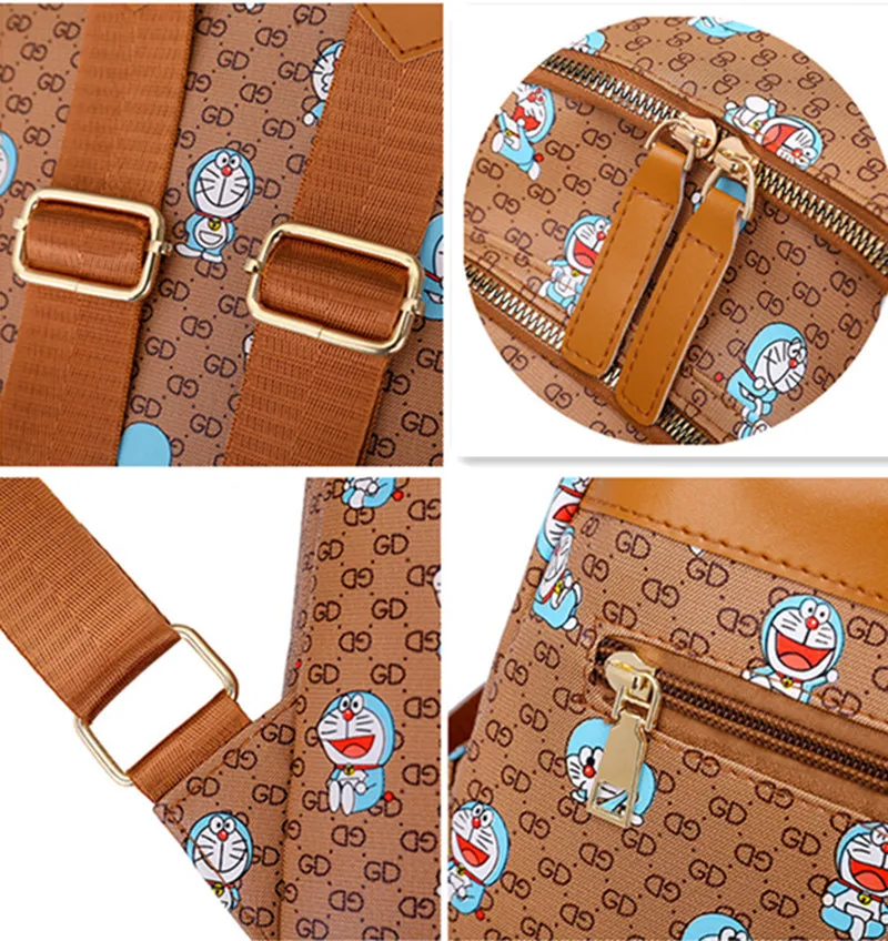 Fashionable Woman Backpack Cute Cartoon Pattern Anti-Theft Zipper Pocket Waterproof PU Material Simple Trend
Fashionable Woman Backpack Cute Cartoon Pattern Anti-Theft Zipper Pocket Waterproof PU Material Simple Trend