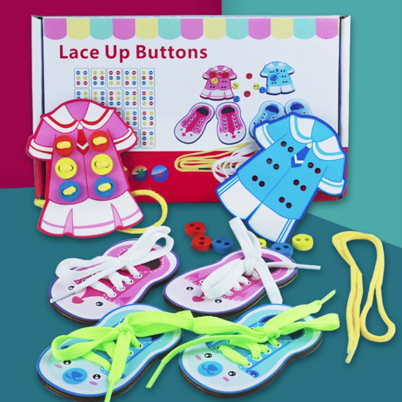 Children Puzzle Montessoris Early Education Concentration Fine Motor Training Shoelace Toys Boys And Girls Rope Play Toy Set
Children Puzzle Montessoris Early Education Concentration Fine Motor Training Shoelace Toys Boys And Girls Rope Play Toy Set