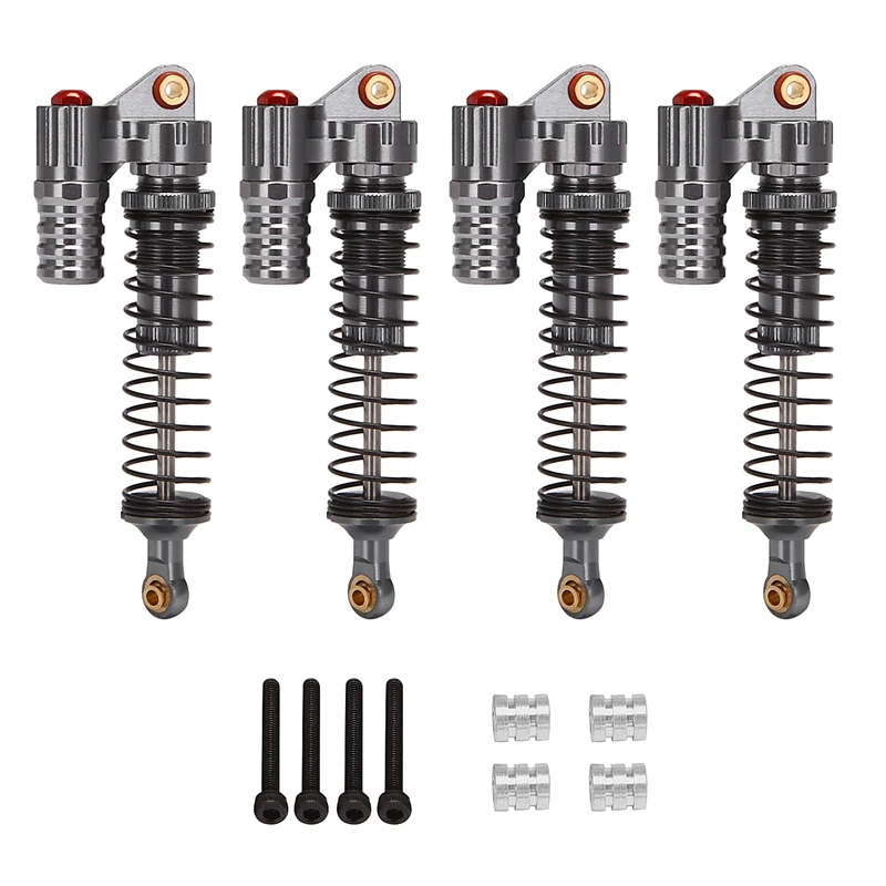 4Pcs 100Mm Metal Shock Absorber Bearing Suitable For 1/10 Axial SCX10 II D90 RC Crawler Accessories
4Pcs 100Mm Metal Shock Absorber Bearing Suitable For 1/10 Axial SCX10 II D90 RC Crawler Accessories