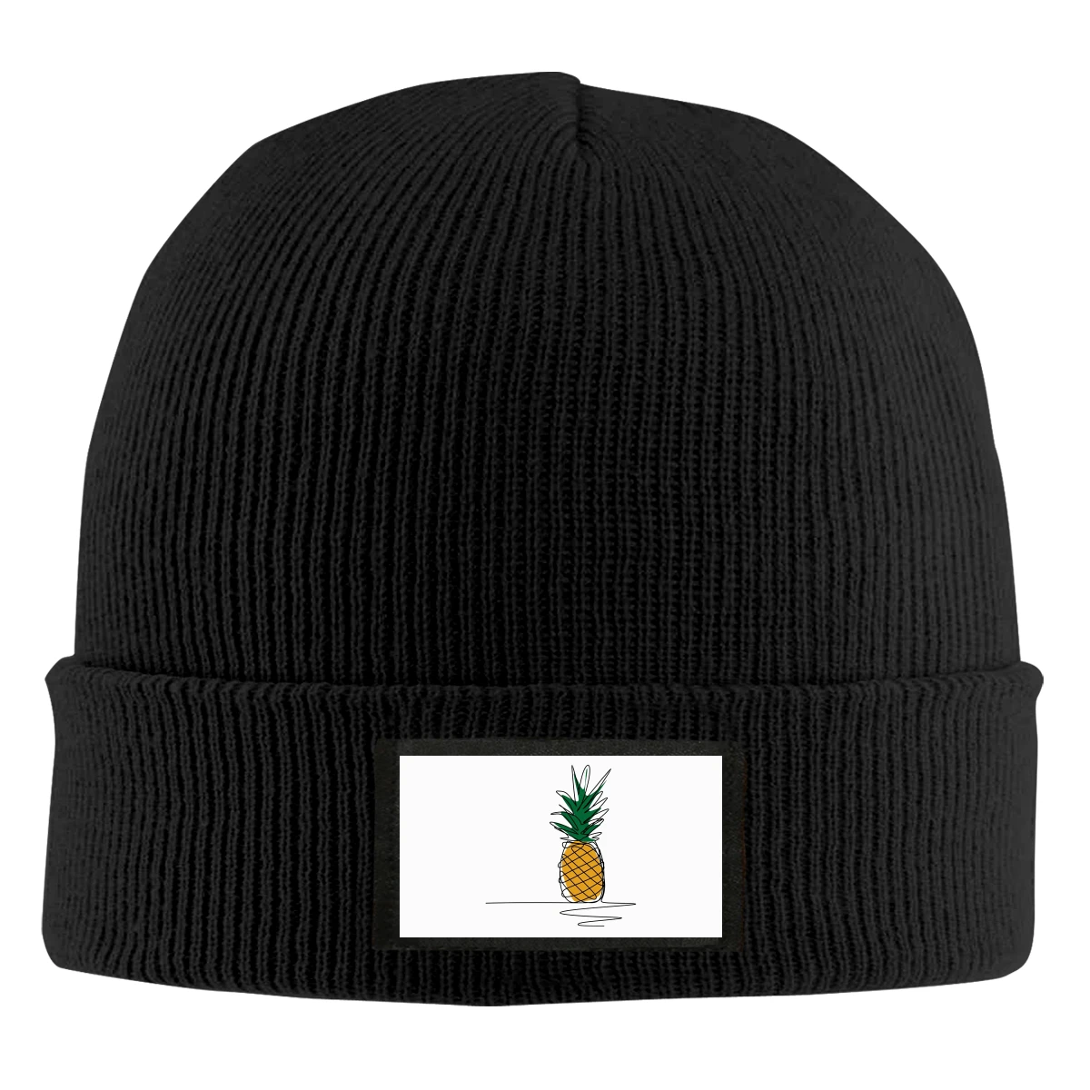 Ананасовая облегающая шапочка, зимняя стандартная шапочка с черепом 
Ананасовая облегающая шапочка, зимняя стандартная шапочка с черепом