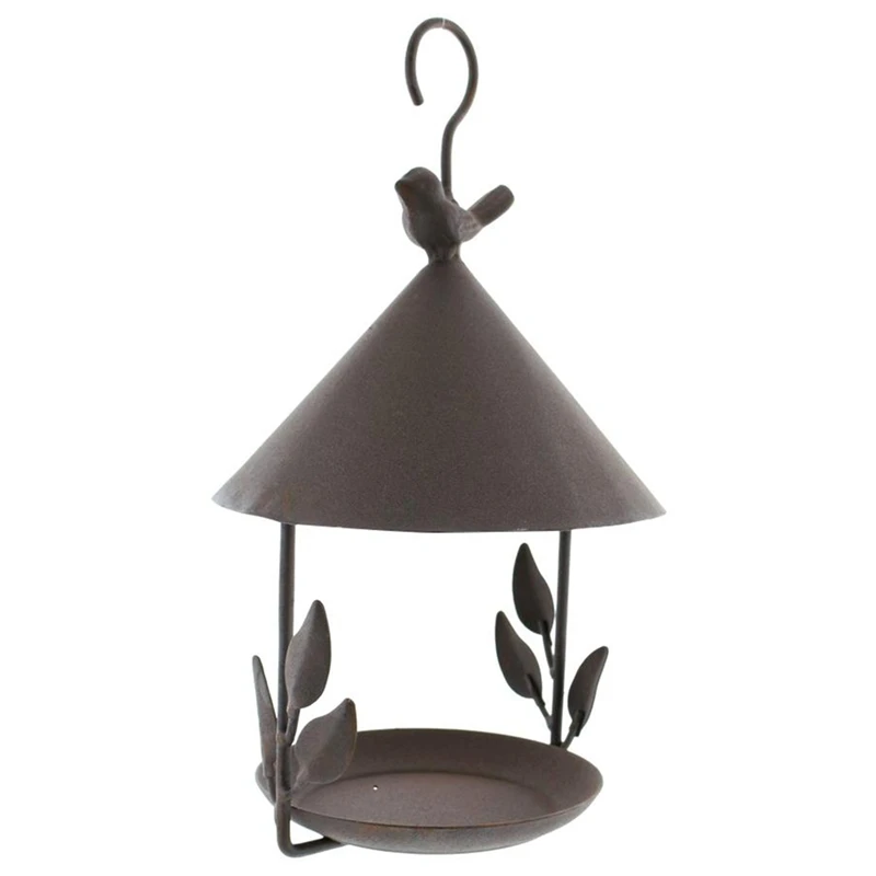 New Bird Feeder Bird Outdoor Iron Rainproof Windproof Hanging Style Feeder for Various Pet Birds Feeding Supplies
New Bird Feeder Bird Outdoor Iron Rainproof Windproof Hanging Style Feeder for Various Pet Birds Feeding Supplies