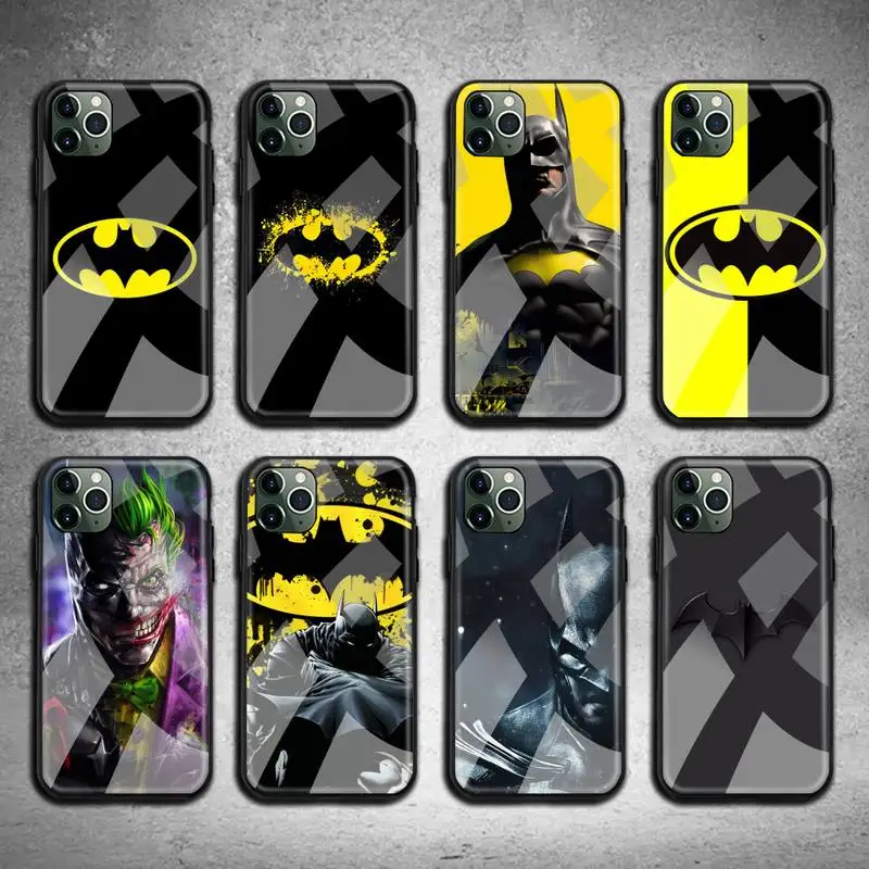 Superhero Batmans Phone Case Tempered Glass For iPhone 12 11 Pro Max Mini XR XS MAX 8 X 7 6S 6 Plus SE 2020 cover
Superhero Batmans Phone Case Tempered Glass For iPhone 12 11 Pro Max Mini XR XS MAX 8 X 7 6S 6 Plus SE 2020 cover
