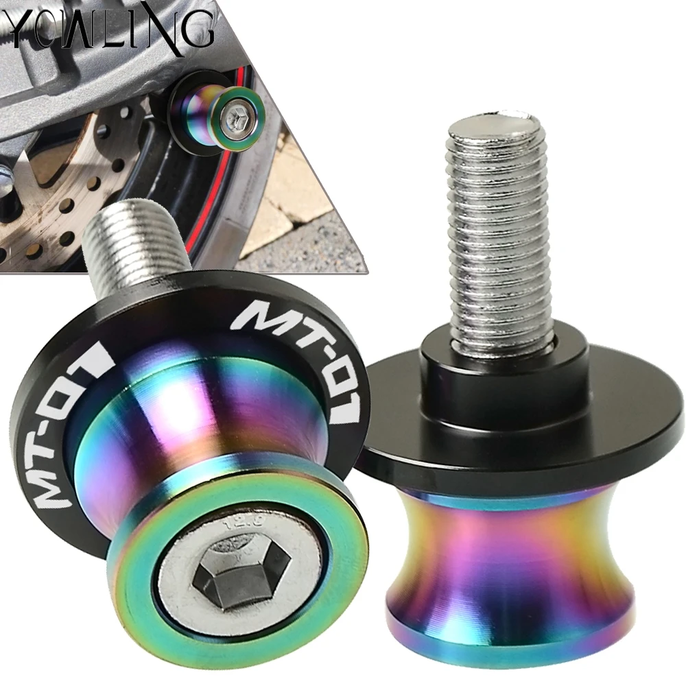 6mm Swingarm Stand Screws CNC Motorcycle Swing Arm Spools Sliders bobbins FOR YAMAHA MT-01 MT01 2004 2005 2006 2007 2008 2009
6mm Swingarm Stand Screws CNC Motorcycle Swing Arm Spools Sliders bobbins FOR YAMAHA MT-01 MT01 2004 2005 2006 2007 2008 2009