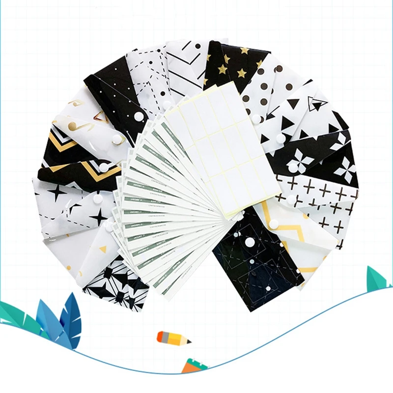 Cash Envelope System, 15 Pack Waterproof Reusable Plastic Budget Envelopes, Money Envelopes for Budgeting and Saving
Cash Envelope System, 15 Pack Waterproof Reusable Plastic Budget Envelopes, Money Envelopes for Budgeting and Saving