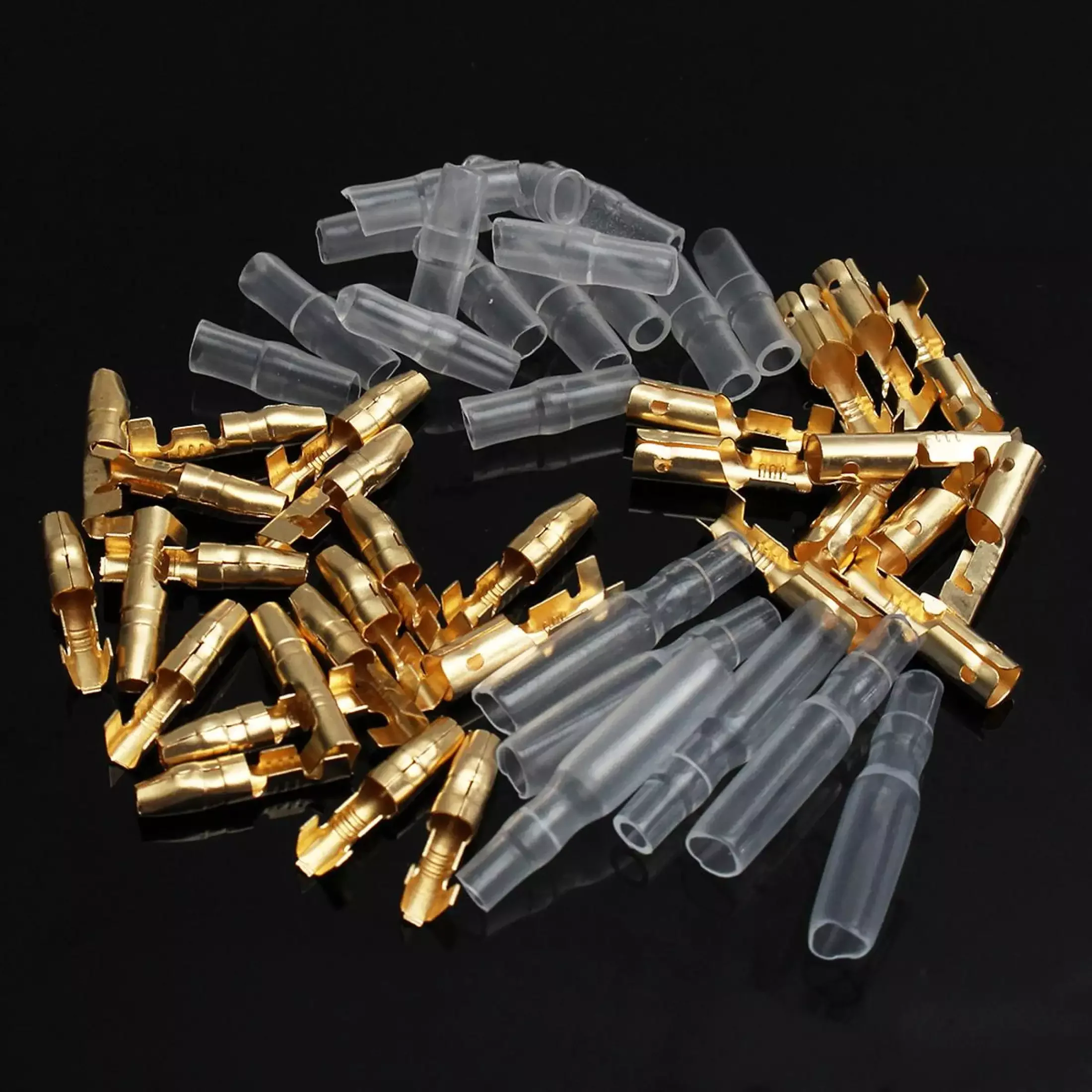 50Set 3.9mm Male Female Motorcycle Bullet Connector Socket Classic Terminals Electric Cable Wire Connector Insulation Covers
50Set 3.9mm Male Female Motorcycle Bullet Connector Socket Classic Terminals Electric Cable Wire Connector Insulation Covers