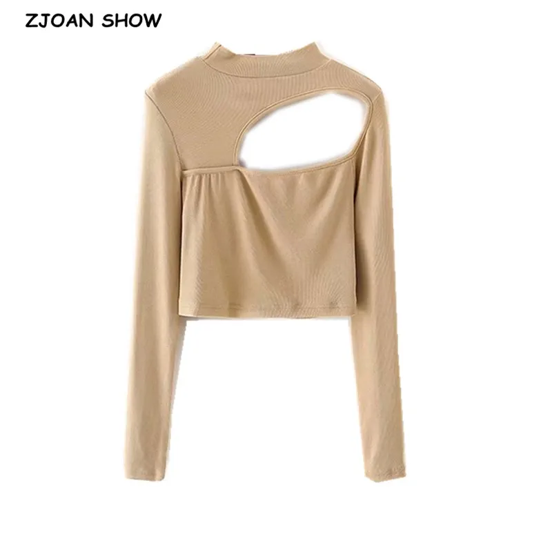Harajuku Hollow Out Hole Long sleeve T-shirt Sexy Woman Backless Crop Tops Tees Y2K Streetwear
Harajuku Hollow Out Hole Long sleeve T-shirt Sexy Woman Backless Crop Tops Tees Y2K Streetwear