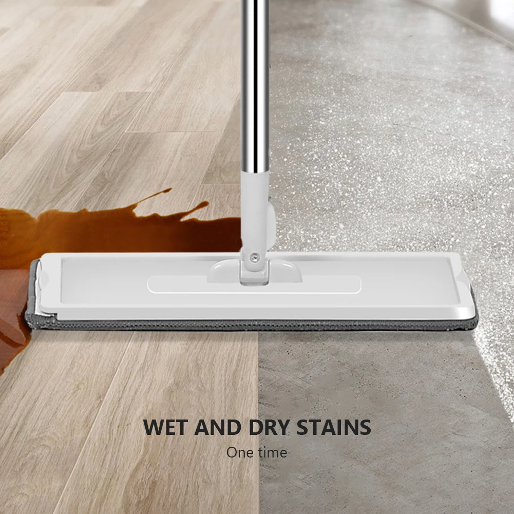 Cleaning Mops Home Floor Mop Microfiber Wet Mop with Bucket Cloth Flat Squeeze Spray Bathroom Kitchen Clean Free Hand Spin 
Cleaning Mops Home Floor Mop Microfiber Wet Mop with Bucket Cloth Flat Squeeze Spray Bathroom Kitchen Clean Free Hand Spin