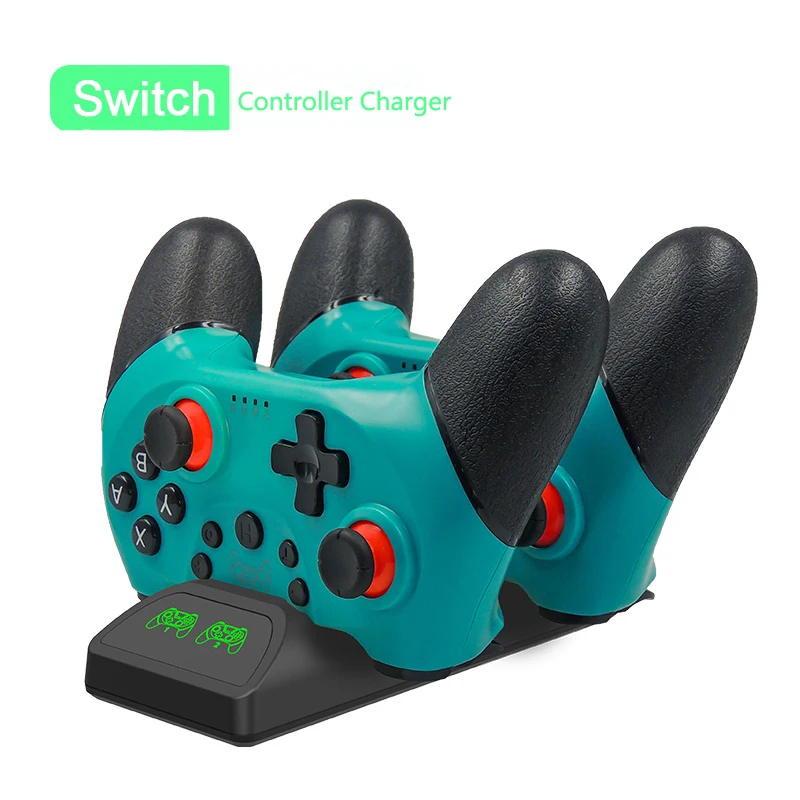 Двойная зарядная док-станция с индикатором для игровых контроллеров Nintendo Switch |