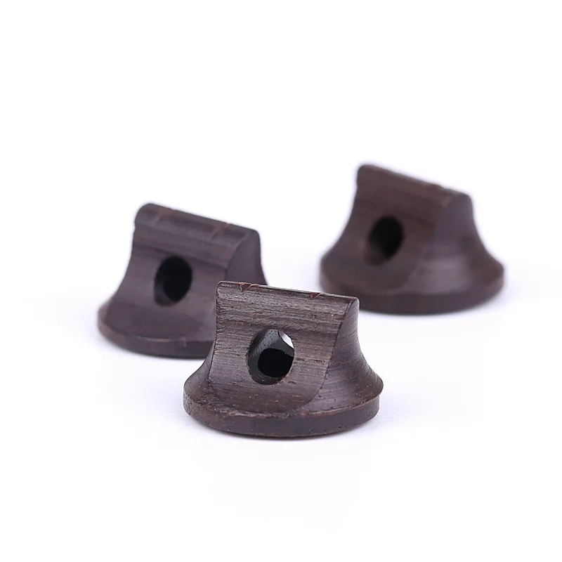 3PCS Professional Black Sandalwood Erhu Bridge String Instrument Parts 
3PCS Professional Black Sandalwood Erhu Bridge String Instrument Parts