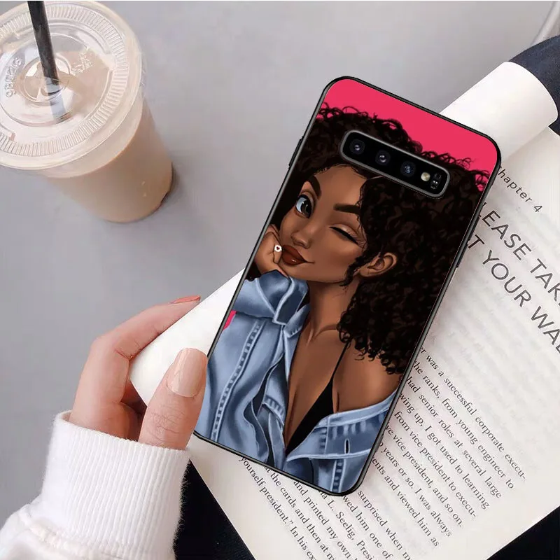NBDRUICAI 2bunz Melanin Poppin Aba силиконовый чехол для телефона Samsung S9 plus S5 S6 edge S7 S8 S10 E |